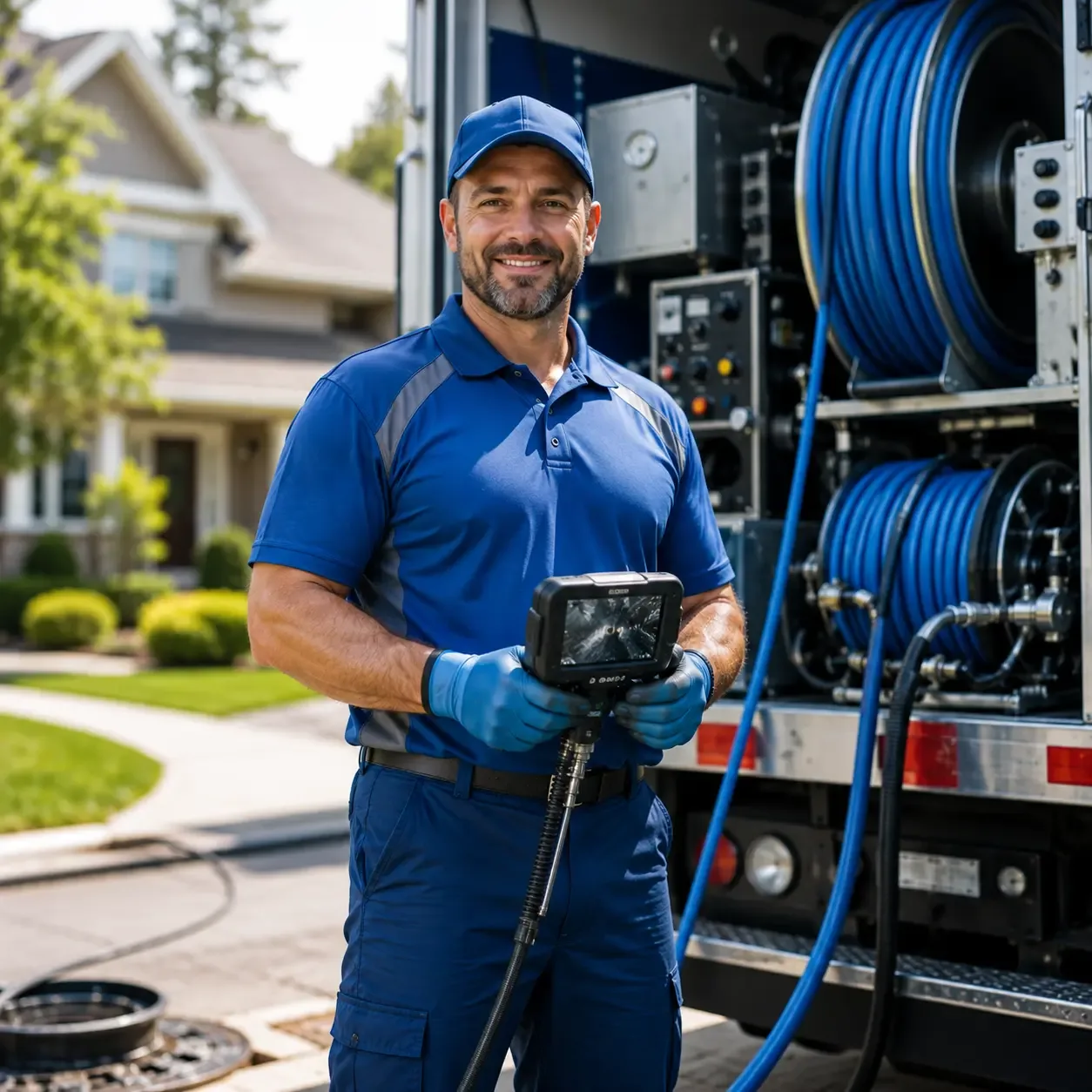 Local outdoor drain cleaning specialists in Hampton, FL
